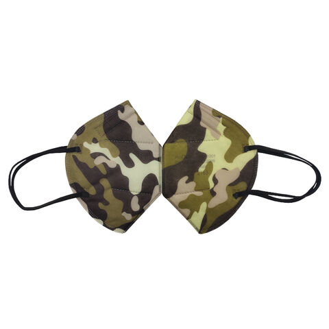 Respirador de Protección de Seguridad Unisex Militar Desechable para Partículas Resistente Mascarilla KN95 for sale at factory direct price