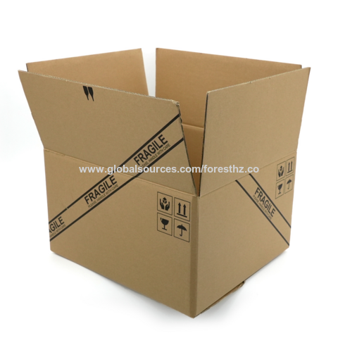 Achetez en gros Boîtes D'emballage En Carton à Logo Noir Personnalisé  écologique Chine et Boîte En Carton Robuste à 0.32 USD