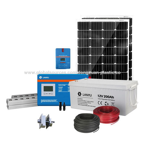 Buy Wholesale China Lanyu Pv 5kw 10kw 20kw Solar Power System Mono ...