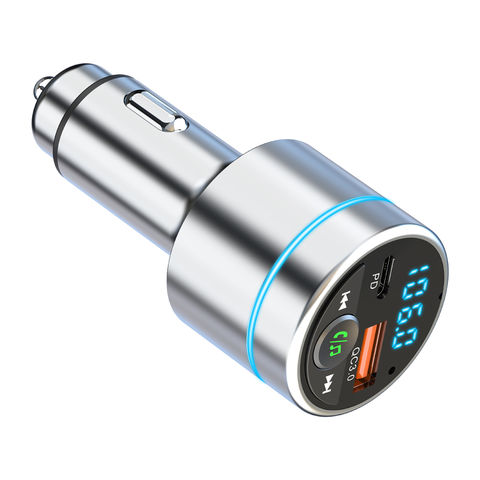 Buy Wholesale China 5.3 Bluetooth Hands-free Bluetooth Fm Transmitter Dual Car  Charger With Qc3.0 Fast Charge Mp3 Player Metal Case & Bluetooth Car  Charger Fm Transmitter at USD 6.3