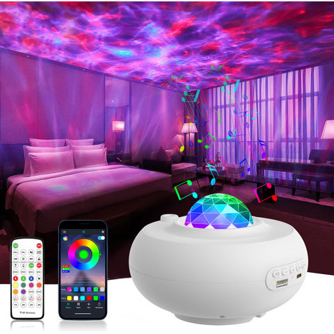LED Galaxy Stern Projektor Star Sky Night Light Fernbedienung USB Bluetooth  Lautsprecher Laser Lampe für Schlafzimmer