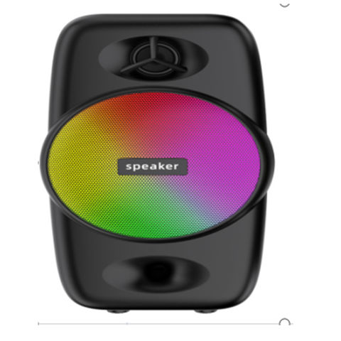 Kisonli Haut parleurs gamer avec RGB speaker stéréo pour