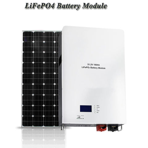 Buy Wholesale China 5kwh 48v 100ah Power Wall Lifepo4 Batteries Power ...