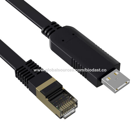 Buy Wholesale China Wholesale Usb To Console Cable 1.8m, Usb Am To Rj45  Male For Switch/router/firewall/server With Rj45 Interface & Cable at USD  4.7