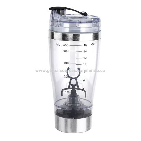 450ml/600ml Outdoor Portable Electric Protein Powder Mixing Cup Battery  Powered Automatic Shaker Bottle Stirring Blender Mixer Machine 