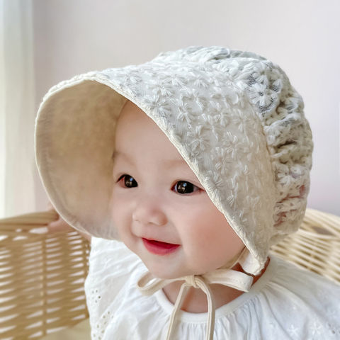 Wholesale Summer New Korean Baby Lace Breathable Sun Hat Female