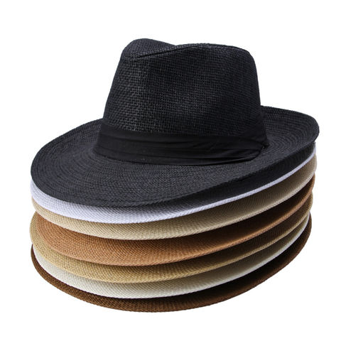 Buy Wholesale China Women Straw Sun Hat Classic Flat Beach Hat Men Garden  Hat Cowboy Style Hat Summer Hat Women & Men's Straw Hats at USD 1.76