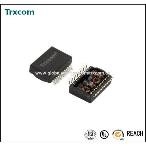 Buy Wholesale China 10/100 Base-t Single Port Lan Transformer With Ul ...
