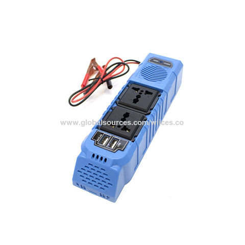 Inversor de corriente para coche de 200W, convertidor de 12V, 220V