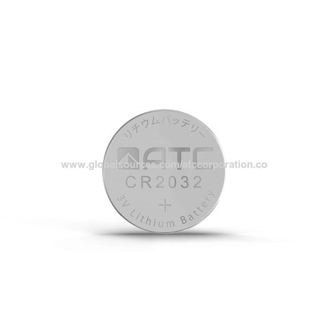 Bouton lithium CR2032 -10- (p)
