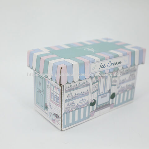 Custom Printed Egg Tart Box Food Container Box Takeaway Brown Kraft ...