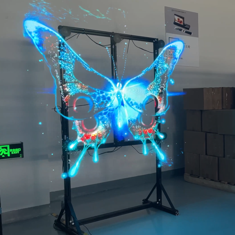 Tk-m65 3*3 Hd Holographic Display 1024 Spinning 3d Projector Led  Advertising Hologram Fan Digital Advertising Display - Buy China Wholesale Hologram  Fan $20 | Globalsources.com