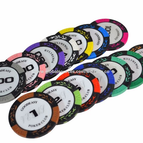 Buy Wholesale China Casino Poker Chip Set 14g Colors Clay Poker Chip ...