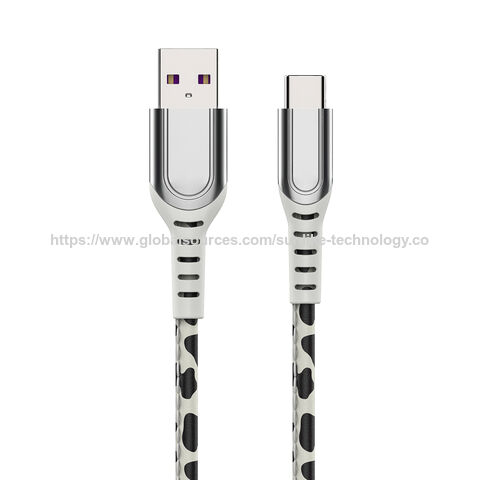 Supplier,Sunlike USB 4 GEN2 U type glow-in-the-dark leather data cable, USB 3.2 GEN 2 USB A to Type C, support PD 60W, 10Gbps for sale at factory direct price