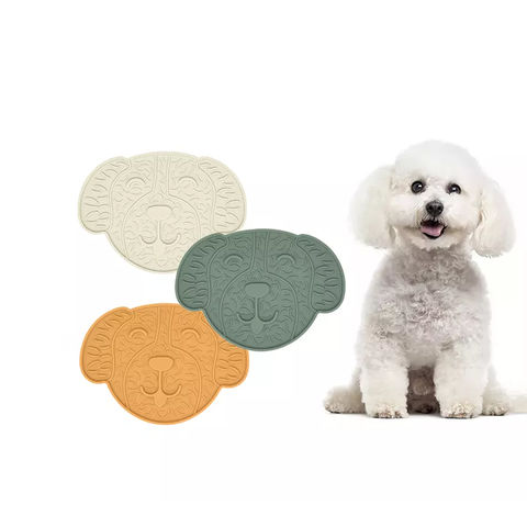 2 Pack Dog Lick Mat For Dogs With Suction Cup Silicone Mat Dog