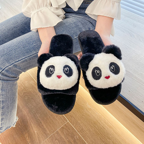 现货男女生室内用创意可爱熊猫拖鞋夏季新款情侣居家国潮风防滑凉拖鞋Creative and cute panda slippers for boys  and girls indoor New summer lovers' home China-Chic style anti-sk | Shopee  Malaysia