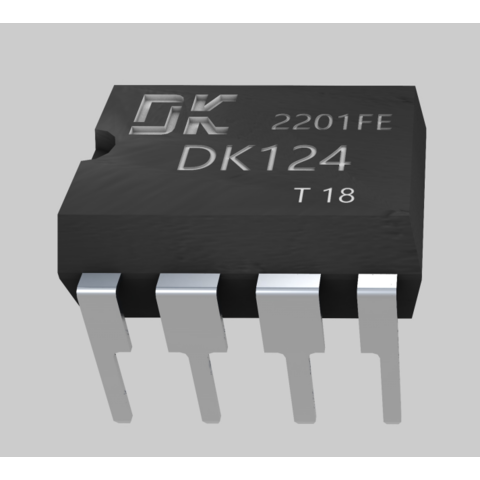 2 Pièces DK124 Au Format DIP-8 - Composants Pour Alimentations à Découpage (SMPS)
