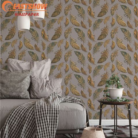 Buy Wholesale China Pvc Interior Design Papier Peint Motif Plume Cheap Wall  Paper For Bedroom Wholesale Feather Wallpaper & Home Decoration Pvc  Wallpaper at USD  | Global Sources
