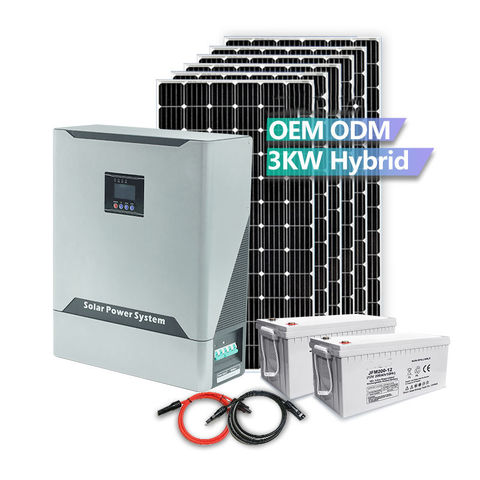 Buy Wholesale China Complete Set Solar Energy System 5000w House Hybrid ...
