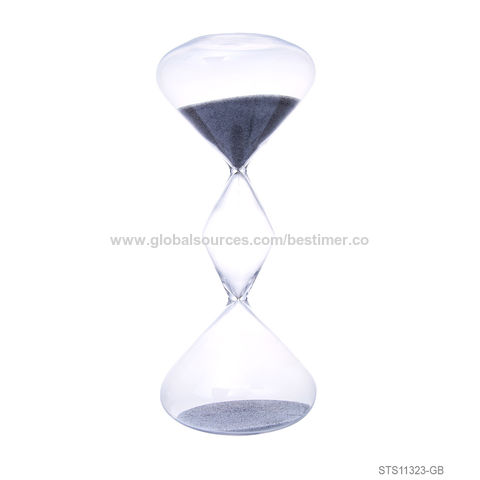 Clear Smooth Glass Material Sand Timer Fashion Colorful Sand Glass ...