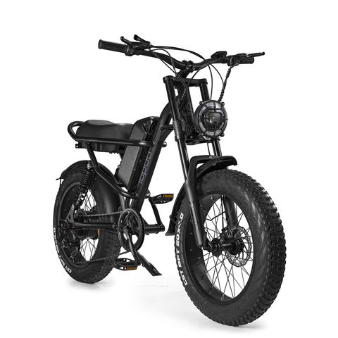 IDPOO Ebike para adultos, bicicleta eléctrica retro MAX 750W,  hasta 28 MPH y 75 millas bicicleta eléctrica de viaje de montaña,  neumáticos de grasa de 20 pulgadas y amortiguadores dobles delanteros