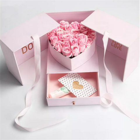 Buy Wholesale China Creative Double Flower Box Cube Gift Box Surprise ...