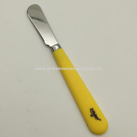 Buy Wholesale China Butter Knife Wide Blade Stainless Steel Spreader Knife  With Handles Butter Knife & Butter Spreader Knife at USD 0.32