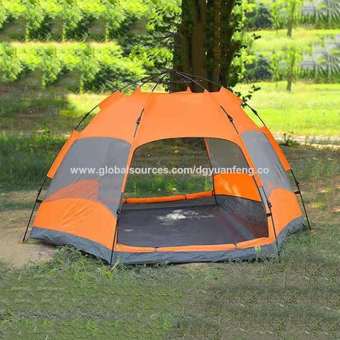Camping Tent, 3 Person Instant Pop Up Tent Waterproof Three Layer Automatic  Dome Tent, Large Lightweight 4 Seasons Tent, Backpacking Tent with