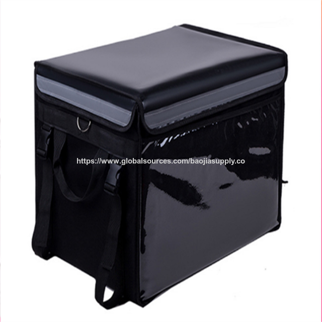 تم تجهيز دراجات حاضنة الوجبات الجاهزة بصناديق توصيل سوداء سميكة ومقاومة للماء. for sale at factory direct price