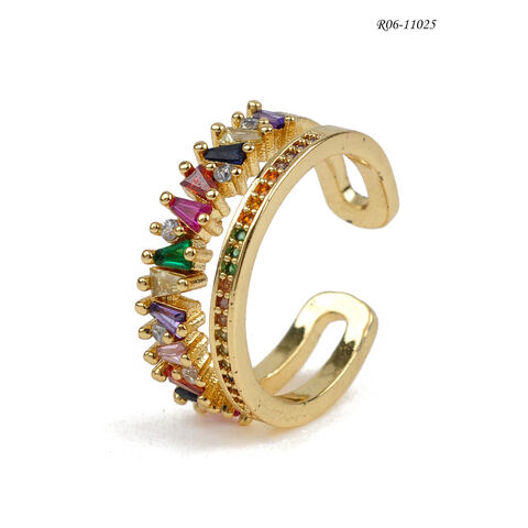 Buy Wholesale China Crystal Ring, Available In Different Colors, Materials And Designs & Crystal ...