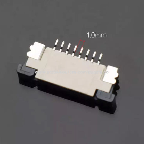 Buy Wholesale China 1.0mm Right Angle Smt Fpc Connectors Horizontal Smt ...