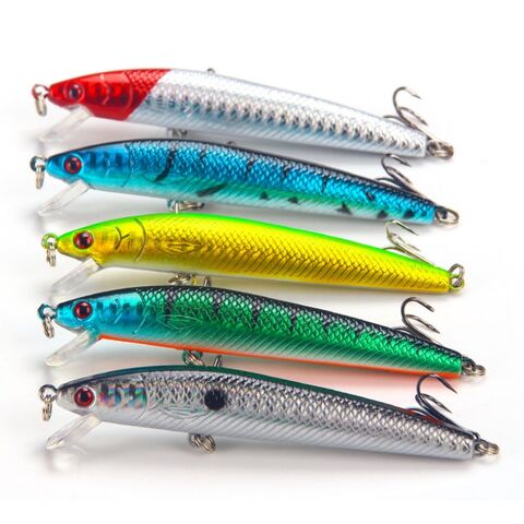 Factory Direct High Quality China Wholesale Artificial 9g Sinking Minnow  Fishing Lure Fake Lure Bait Hard Animated Plastic Fishing Lures Hook $0.35  from Richforth Home Products & Fashion Accessories Company.