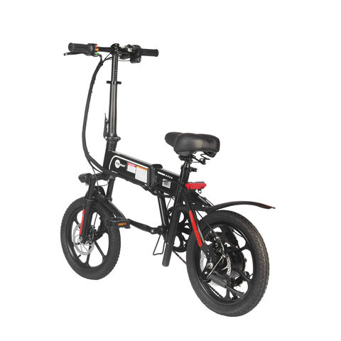 Tfsmilee Electirc Foldable Bike 250w Brushless Motor 16