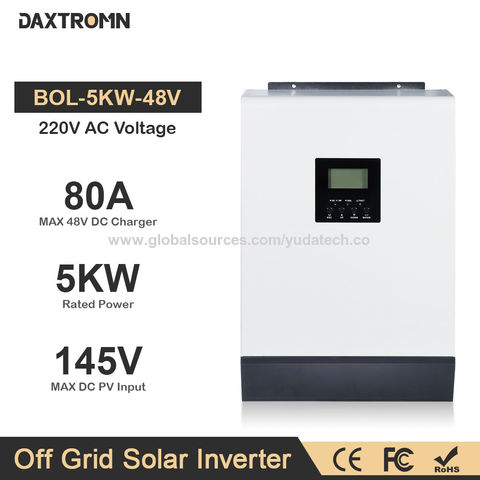 Buy Wholesale China 5000w 5kva Hybrid Solar Inverter 48v Parallel Kit ...