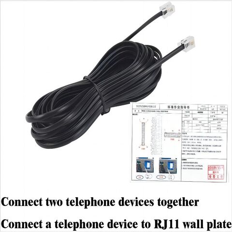 Câble réseau téléphonique RJ11 - RJ11