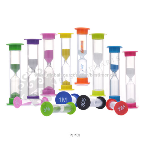 Buy Wholesale China Waterproof Plastic Game Timer 3-5 Minute Hourglass ...