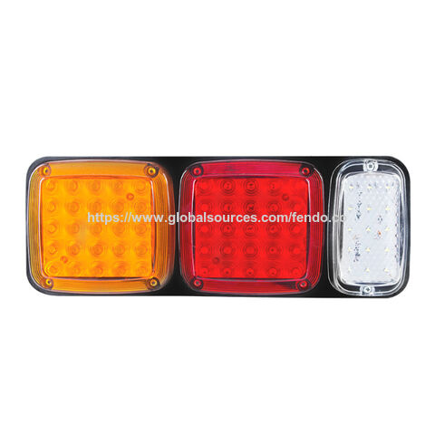 Luces traseras LED combinadas impermeables de 12V 24V para camiones y remolques for sale at factory direct price