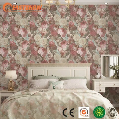 Buy Wholesale China Vintage Flower Garden Pattern Wallpaper For Room Walls  Pakistan Price & 3d Wall Paper at USD  | Global Sources