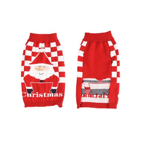 Buy Wholesale China Wholesale Merry Christmas Dog Sweaters Clothes Pet