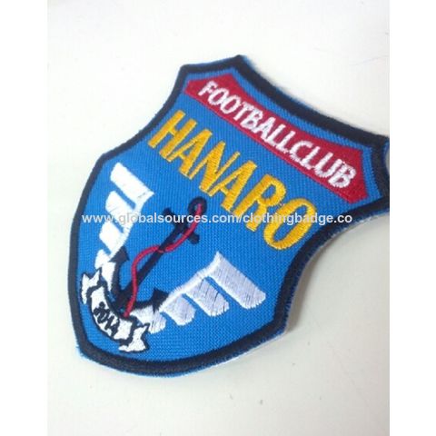 Customized Any Text Logo Cloths Iron On Embroidered Patches - Buy China ...