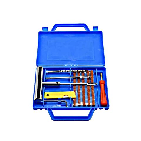 Kit de reparação de pneus a vácuo para automóveis, motocicletas e veículos elétricos: ferramenta multifuncional de reparo rápido de emergência com tiras