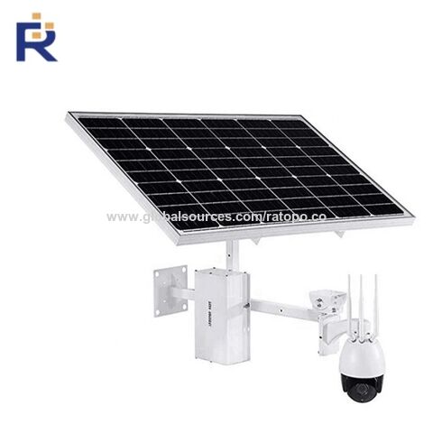 Buy Wholesale China Security Camera With Build In Solar Panel & Solar ...