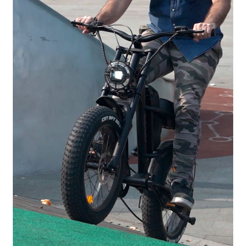  IDPOO Ebike para adultos, bicicleta eléctrica retro MAX 750W,  hasta 28 MPH y 75 millas bicicleta eléctrica de viaje de montaña,  neumáticos de grasa de 20 pulgadas y amortiguadores dobles delanteros