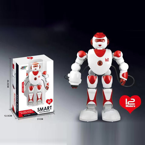Jouet Robot pour Enfants - Marque - Modèle - Blanc - Rechargeable