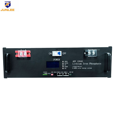 Buy Wholesale China 6000 Cycle Life Rack Mounted 48v 100ah Lithium ...