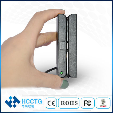 Mini Lecteur De Carte Portatif USB Lecteur De Cartes Magnétiques De  Balayage De