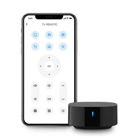  BroadLink RM4 pro IR and RF Universal Remote, All in One Hub  Code Learning Wi-Fi Remote Control for TV Air Conditioner STB Audio,  Curtain Motor, Works with Alexa, Google Home, IFTTT 