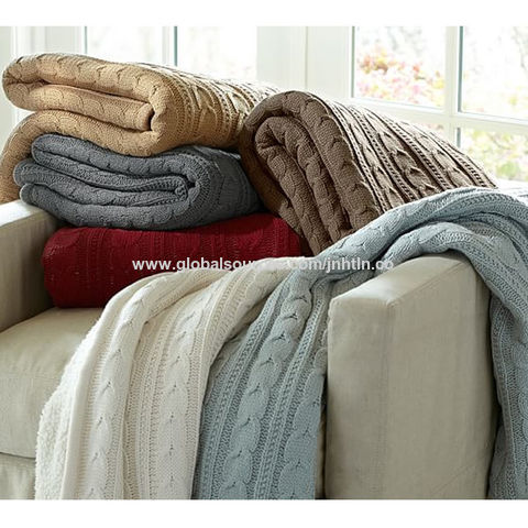 Winter Thickened Warm Small Cashmere Coral Fleece Three-layer Quilted Thick  Blanket