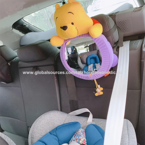 Espejo para asiento trasero de coche de 2 piezas, espejo