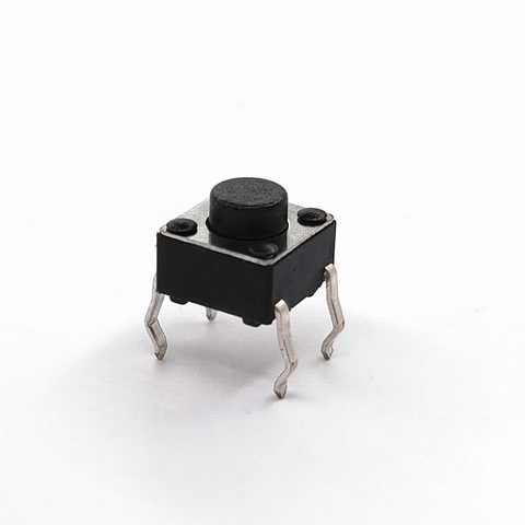 Interruptor Tátil de Atuador Quadrado DIP de 6*6mm com 4 Pinos para Montagem Through Hole em PCB, Componentes para Painel - Promoção Imperdível for sale at factory direct price